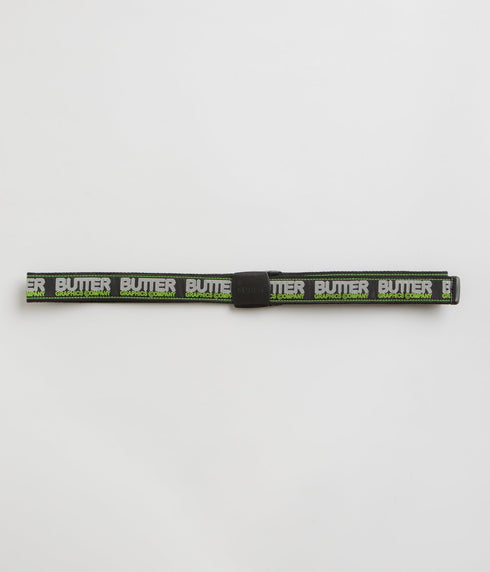 Butter Equipment Woven Belt - Black — ceinture
