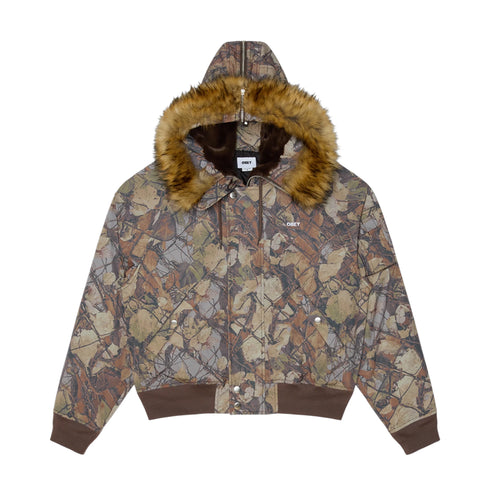 Obey N-2B Short Parka - Fence Camo
