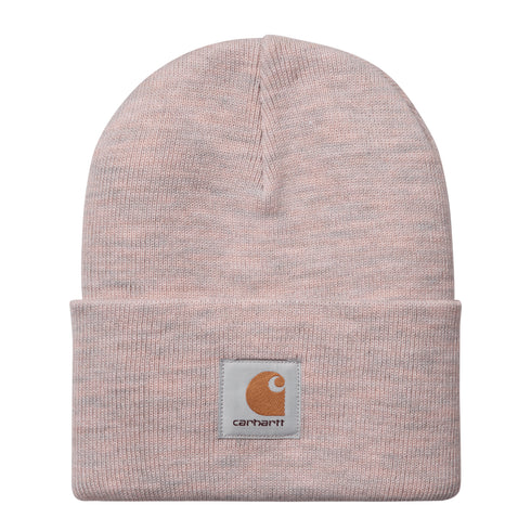 Carhartt WIP Acrylic Watch Hat Beanie - Glassy Pink Heather — bonnet