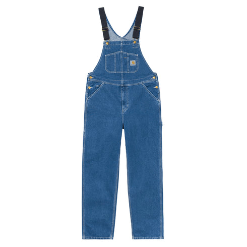 Carhartt WIP Bib Overall Blue Stone Washed — salopette