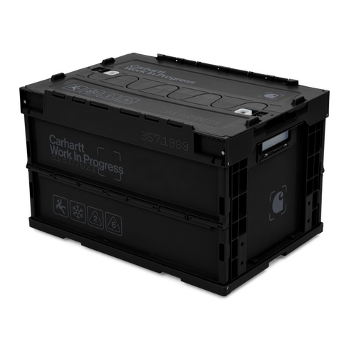 Carhartt WIP Boxed Foldable Container - Black / Grey - I037553_0GL_XX