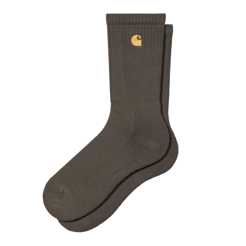 Carhartt WIP Chase Socks - Shungite / Gold - I036747_3X9_XX