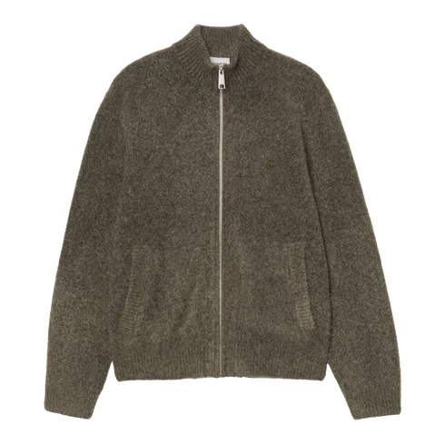 Carhartt WIP Curtis Sweater Jacket - Tangled Shungite - Streetart.fr