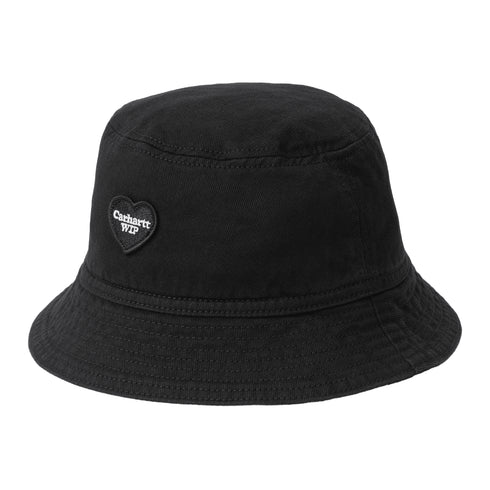 Carhartt WIP Drewe Bucket Hat Bob - Black Rinsed — casquette