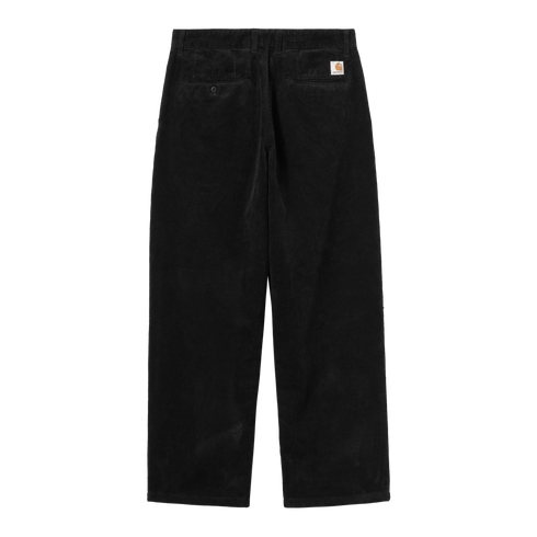 Carhartt WIP Evan Pant - Black Rinsed - Streetart.fr