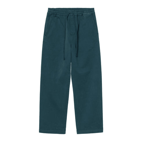 Carhartt WIP Floyde Pant - Deep Lagoon Garment Dyed — pantalon