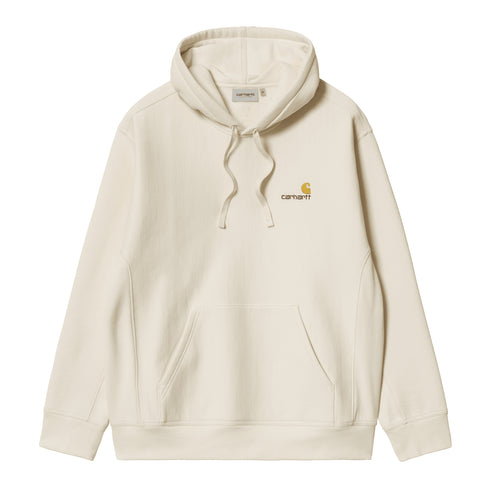 Carhartt WIP Hooded American Script - Natural — sweat à capuche
