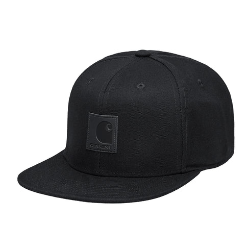 Carhartt WIP Logo Cap - Black — casquette