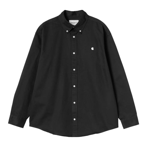 Carhartt WIP L/S Og Madison Shirt - Black - Streetart.fr