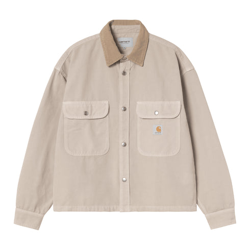 Carhartt WIP Prescott Shirt Jacket - String / Leather Garment Dyed — veste