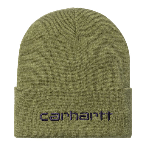 Carhartt WIP Script - Beanie Capulet / Aura — bonnet