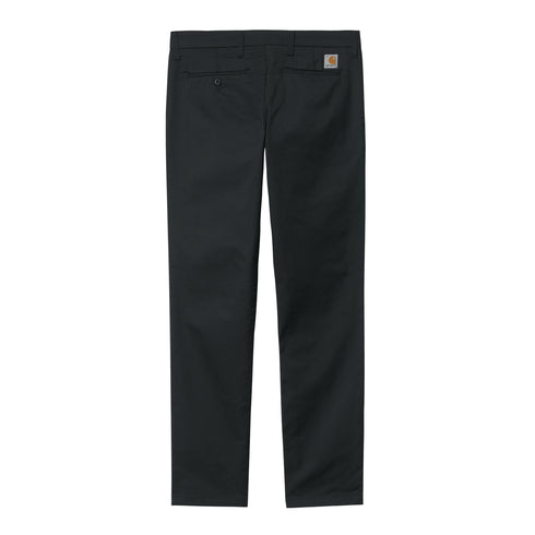 Carhartt WIP Sid Pant Black Rinsed — pantalon