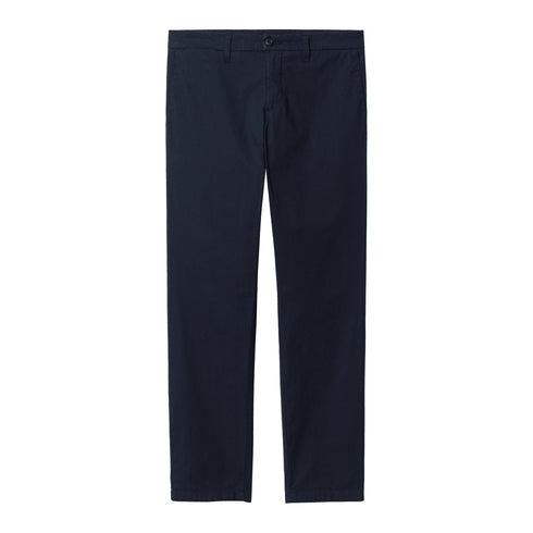 Carhartt WIP Sid Pant - Dark Navy / Rinsed — pantalon