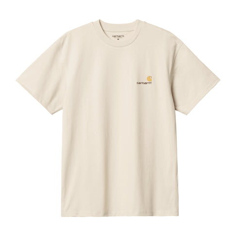 Carhartt WIP S/S American Script Natural — t-shirt