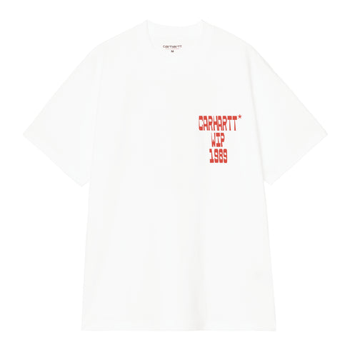 Carhartt WIP S/S Blocks - White — t-shirt