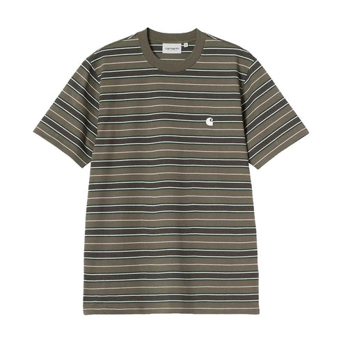 Carhartt WIP S/S Bronson T-Shirt - Bronson Stripe / Cypress