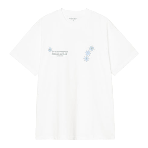 Carhartt WIP S/S C Trip - White — t-shirt