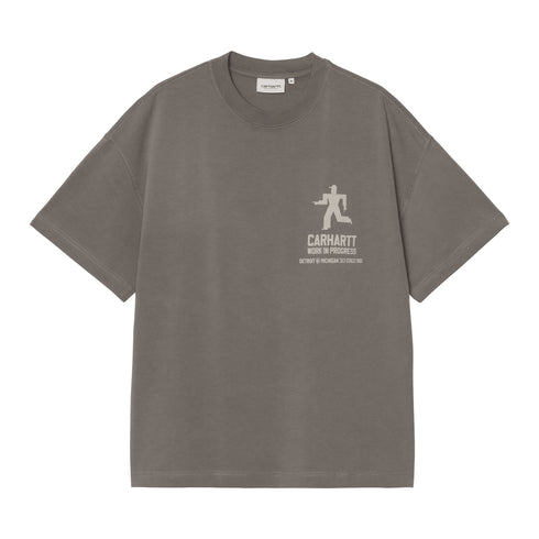 Carhartt WIP S/S Distance - Graphite Stone Dyed — t-shirt