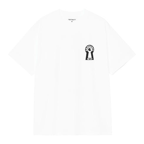 Carhartt WIP S/S Locked - White — t-shirt