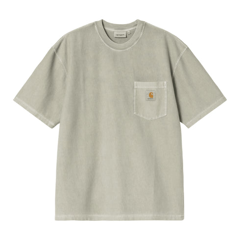 Carhartt WIP S/S Loose Pocket - Shady Green Garment Dyed — t-shirt