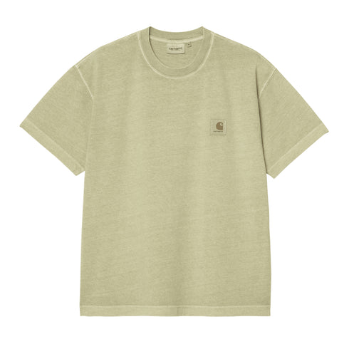 Carhartt WIP S/S Nelson - Gentle Green Garment Dyed — t-shirt