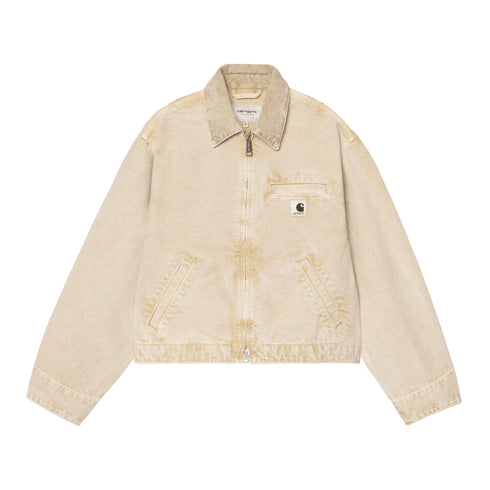 Carhartt WIP W' Emery Jacket - Dusty H Brown / Dusty Chalk Wash — veste