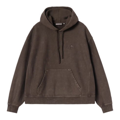Carhartt WIP W' Hooded Lambert Sweat - Tobacco Moon Wash - Streetart.fr