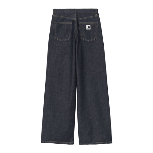 Carhartt WIP W' Jane Pant Pantlon - Blue Rinsed — pantalon