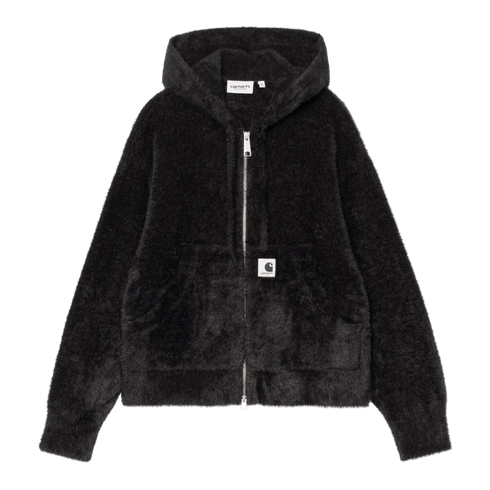 Carhartt WIP W' Maine Active Sweater Jacket - Black - Streetart.fr