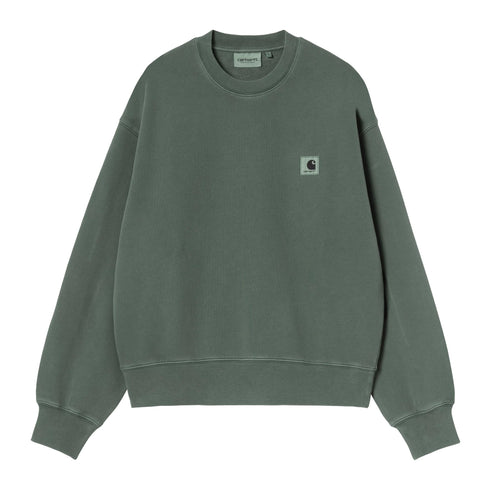 Carhartt WIP W' Nelson Sweatshirt - Dark Scarab - Streetart.fr