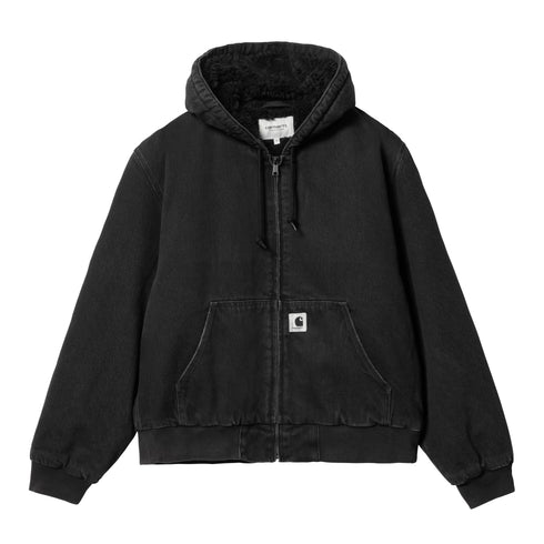 Carhartt Wip W' Og Active Jacket Black Stone Washed - I032240_89_06