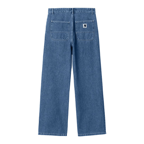Carhartt WIP W' Simple Pant Blue Stone Washed — pantalon
