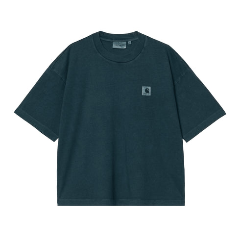 Carhartt WIP W' S/S Nelson - Deep Lagoon Garment — t-shirt