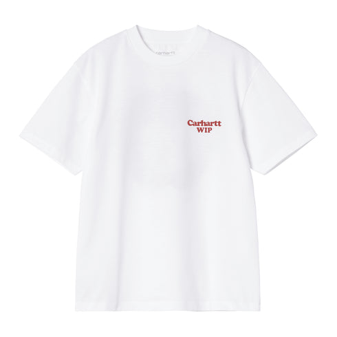 Carhartt WIP W' S/S Spoiled - White — t-shirt