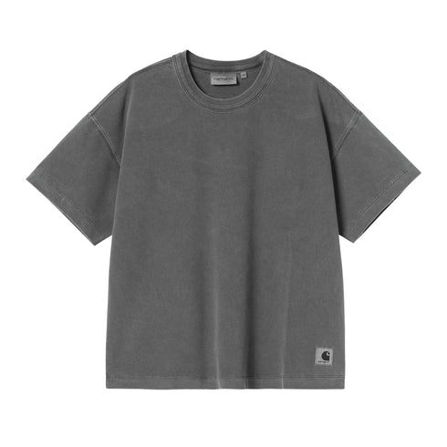 Carhartt WIP W' S/S Torion - Black Grind Wash — t-shirt