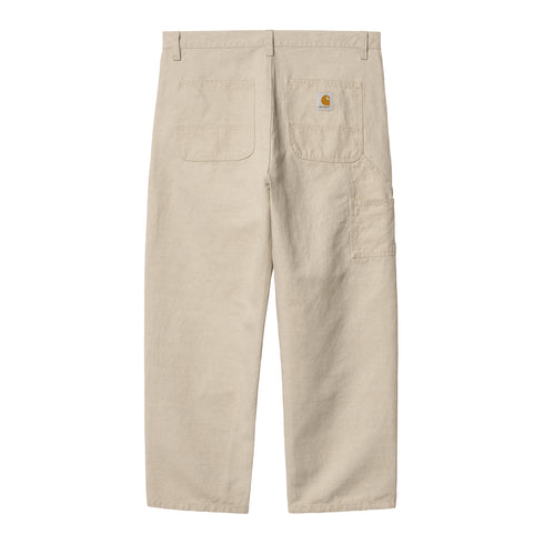 Carhartt WIP Walter Double Knee Pant Natural Rinsed — pantalon