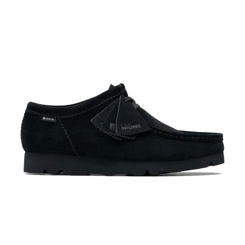 Clarks Original Wallabee Gore-Tex - Black Suede — chaussures
