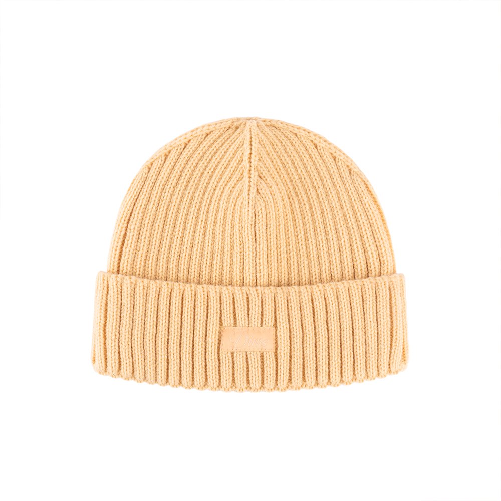 Dime Cursive Fold Beanie Bonnet - Sand – Streetart.fr