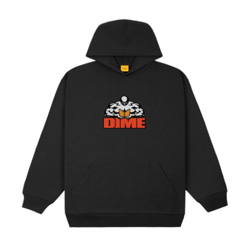 Dime Knowledge Is Power Hoodie - Black — sweat à capuche