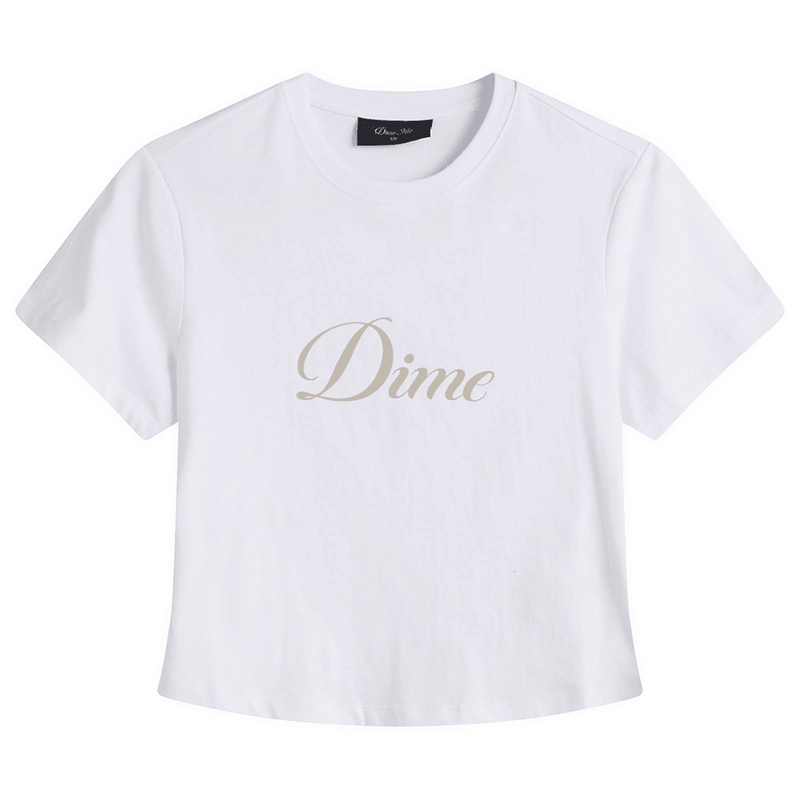 Dime Women Cursive - White - Streetart.fr
