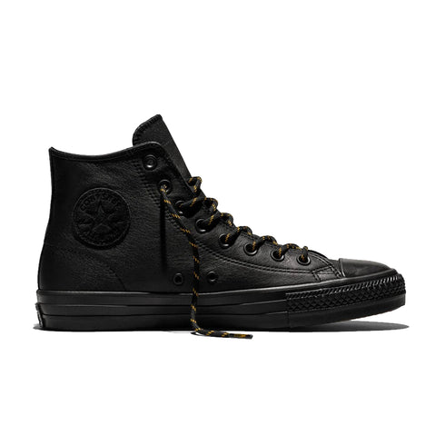 Converse Ctas Pro Hi Leather - Black / Yellow / Total Eclipse