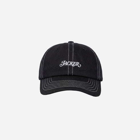 Jacker Classic Logo Cap - Black - Streetart.fr