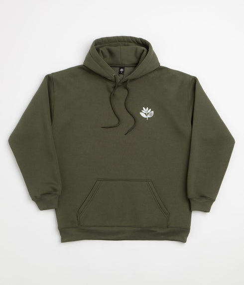 Magenta Chenille Hoodie - Khaki — sweat à capuche