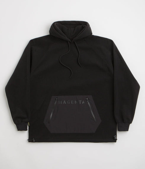 Magenta Savoie Hoodie - Black — sweat à capuche