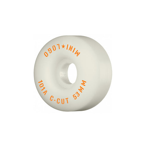 Mini Logo Wheels ( Jeu De 4 ) 53Mm C-Cut Ii 101A White