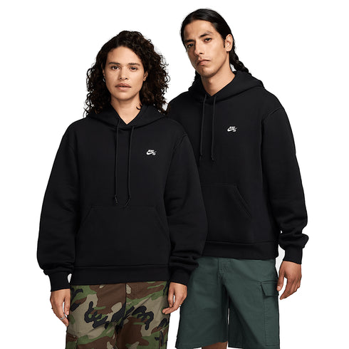 Nike SB Essential Logo Fleece Po - Black / White — sweat à capuche