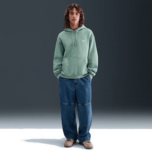 Nike SB Essential Logo Fleece Po - Canon / White — sweat à capuche