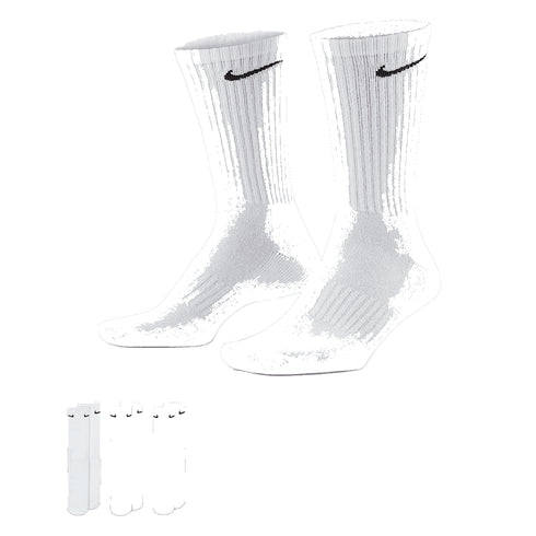 Nike SB Nk Everyday Csh Crew Sock 3 Paire - 132 White / Black — chaussettes