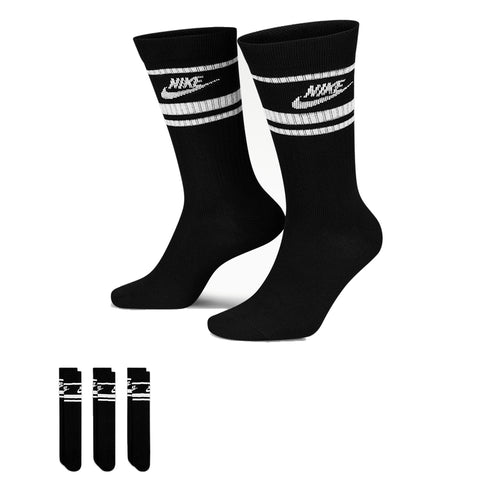 Nike SB Nsw Everyday Essential Crew - Socks Black / White — chaussettes