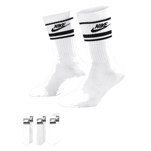 Nike SB Nsw Everyday Essential Crew - Socks White / Black / Black — chaussettes